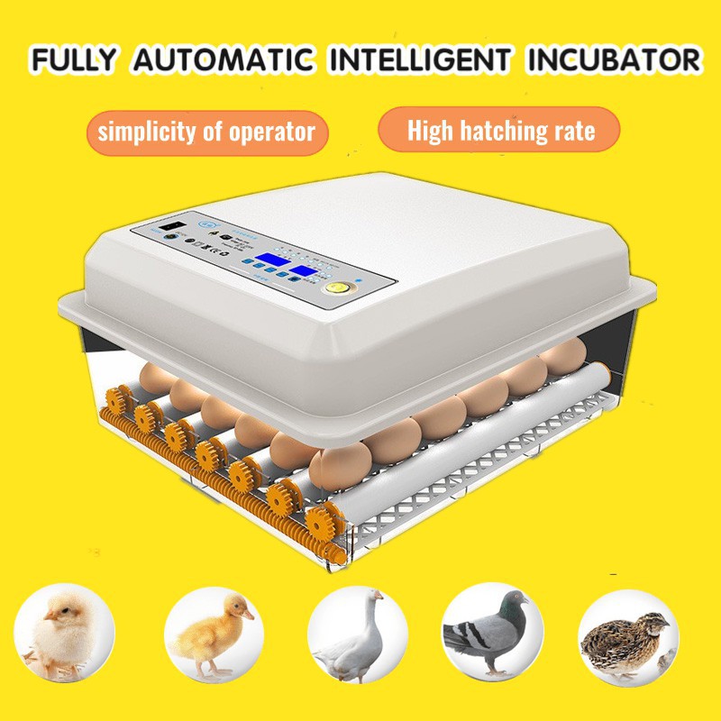 เครื่องฟักไข่อัตโนมัติ 36/64/96 Eggs Incubator ตู้ฟักไข่อัตโนมัติ เครื่องฟักไข่นก ตู้ฟักไข่ไก่