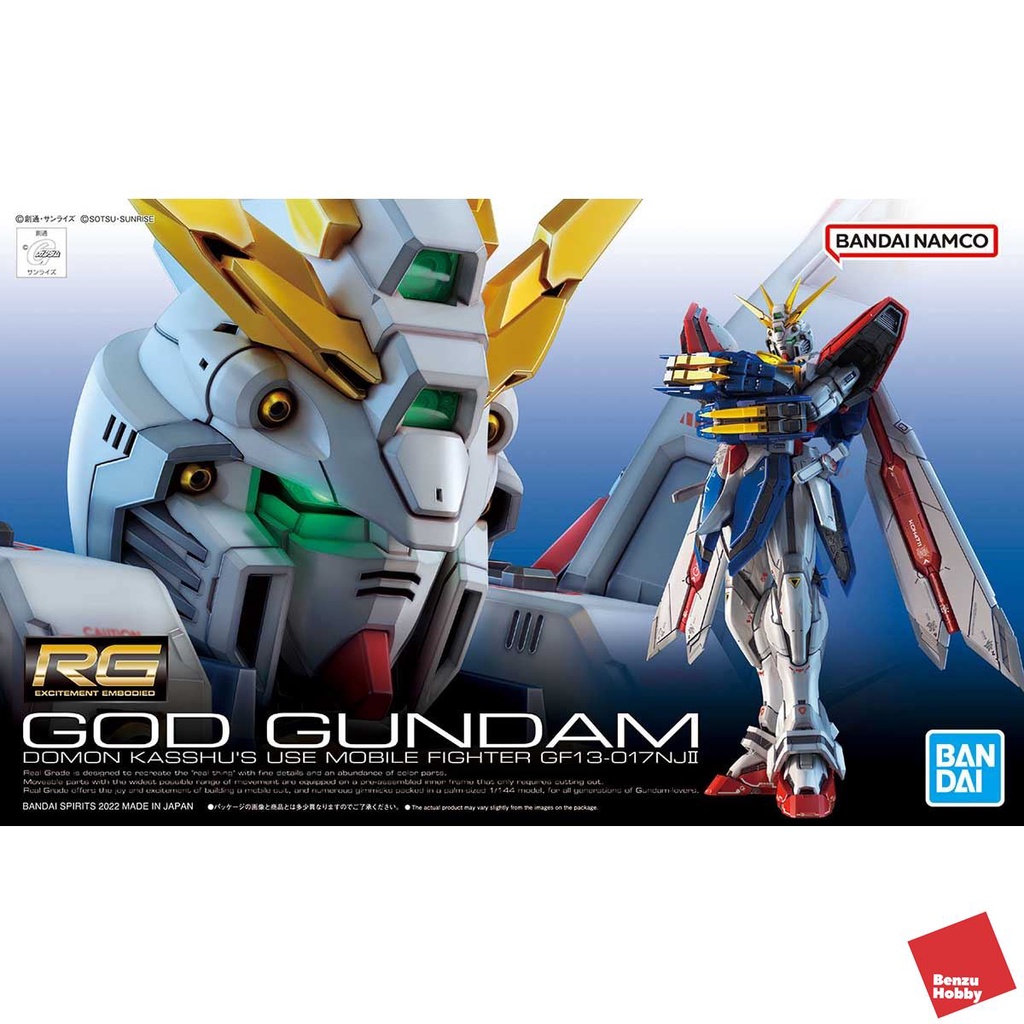 RG 1/144 God Gundam (G Gundam)