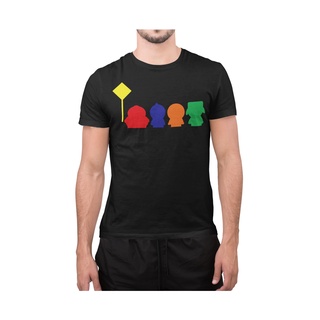 เสื้อยืด พิมพ์ลายการ์ตูน South Park สําหรับผู้ชาย