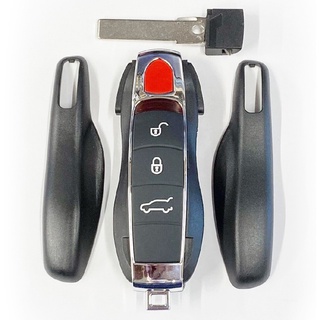 Replacement Case / Shell For Porsche Macan 3 Button Remote Smart Key Fob