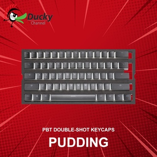 คีย์แคป Ducky PBT Double-Shot Pudding Keycap Set (ภาษาอังกฤษ)