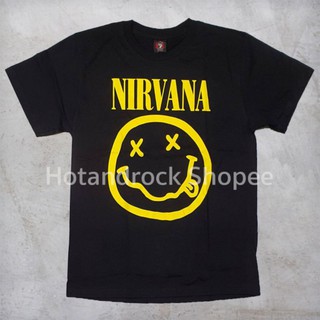 เสื้อยืดโอเวอร์ไซส์เสื้อยืดวง Nirvana TDM 0107 HOTANDROCKS-3XL