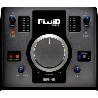 Fluid Audio SRI2- ออดิโออินเตอร์เฟส/ มอนิเตอร์คอนโทรลในตัว 24-bit/192kHz รองรับ iOS, Mac, PC ฟรี.ซอฟต์แวร์ รับประกัน 1ปี