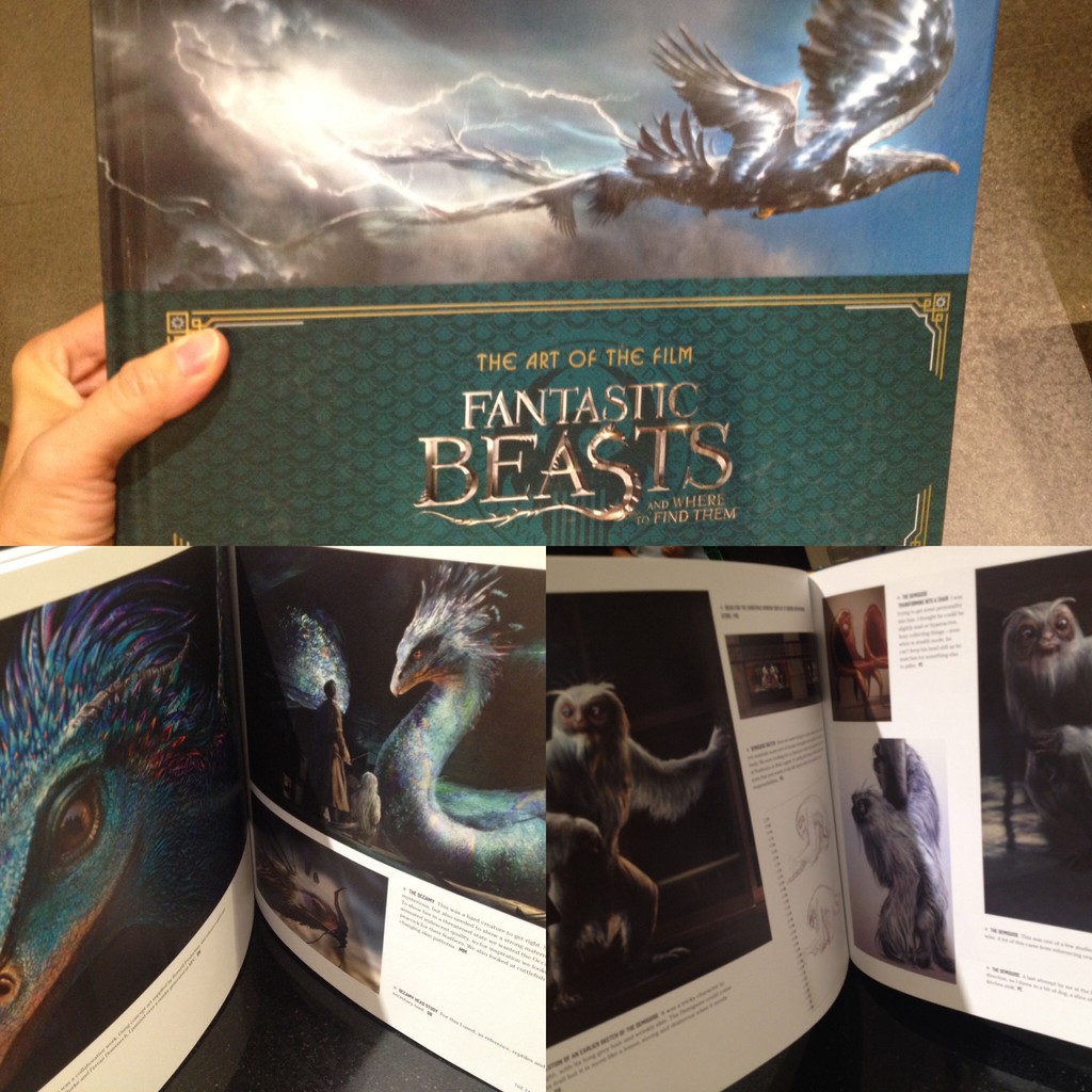 Harry potter : The art of the film Fantastic beasts book หนังสือแฮร์รี่พอตเตอร์
