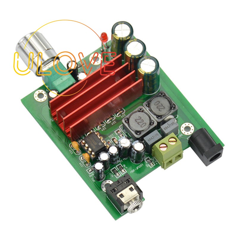 TPA3116D2 บอร์ดขยายเสียงซับวูฟเฟอร์แบบดิจิตอล NE5532 OP AMP 8-25V