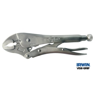 IRWIN VISE-GRIP คีมล็อคปากโค้ง พร้อมที่ตัดลวด ขนาด 10 นิ้ว รุ่น 10WR