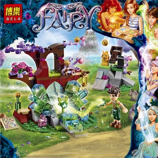 mega toys ตัวต่อ คทาวิเศษเเห่งเมือง FAIRY BELA10409 จำนวน 175 ชิ้น