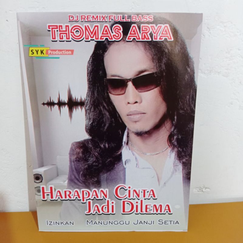 Cassette VCD DVD ORIGINAL DJ REMIX Song FULL BASS THOMAS ARYA