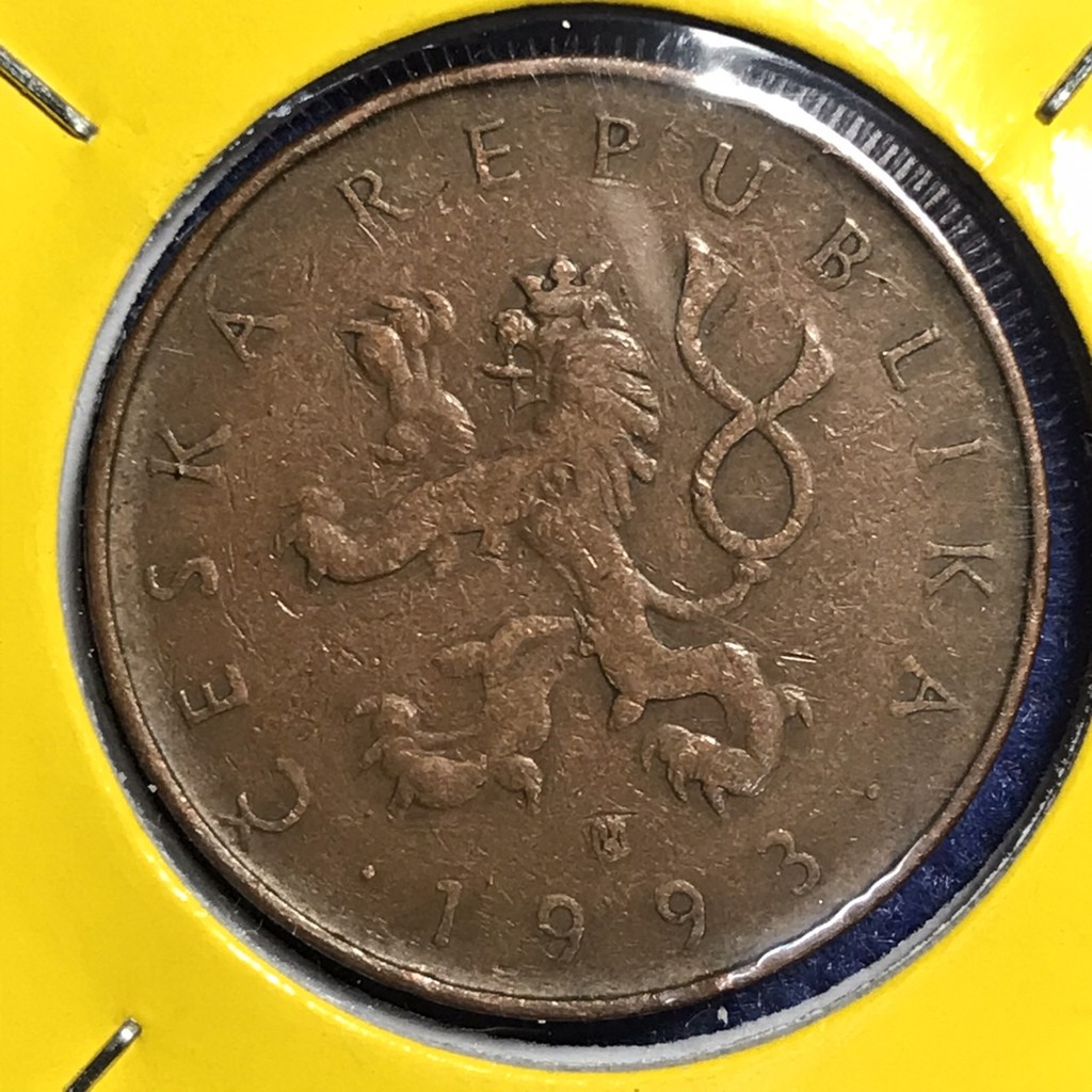 No.13886 ปี1993 CZECH REPUBLIC 10 KORUN เหรียญสะสม เหรียญต่างประเทศ เหรียญเก่า หายาก ราคาถูก
