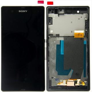 จอ LCD.Sony Xperia Z L36H,L36i,C6602,C6603,C6606 +ทัชสกรีน+กรอบหน้า ดำ ขาว