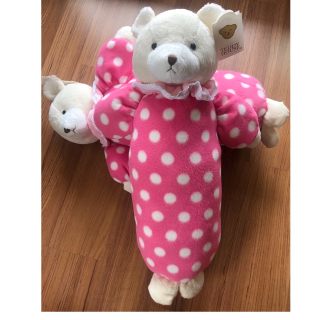 หมอนข้าง ลายจุด Teddy House