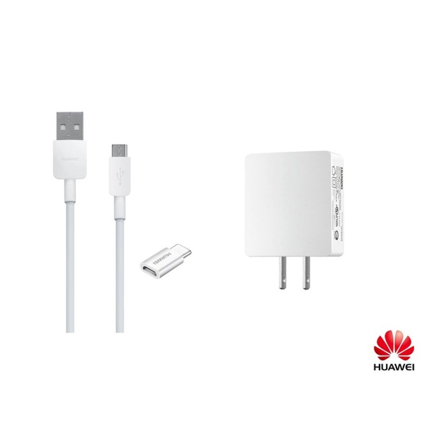 Huawei Type C Value Set 6 สายชาร์จ micro USB Fast Charge ความยาว 1m. (White)