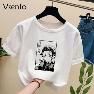 เสื้อผู้ชายเท่ - เสื้อยืดลายพิมพ์ลายทันจิโร่คามาโดะและเสื้อยืดเนซึโกะคามาโดะคิเม็ตสึโนะยาอิบะเสื้อย