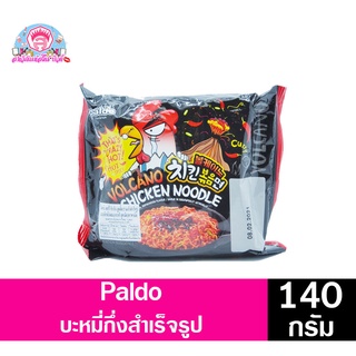 Paldo Volcano chicken noodle (บะหมี่กึ่งสำเร็จรูปเกาหลี) ขนาด 140 กรัม **ซองเดี่ยว**