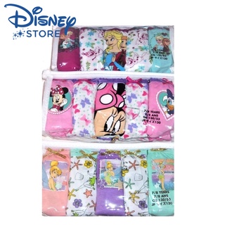 SALE 60% !!! Disney Underwear เซทกางเกงในเด็ก Disney Store ชุดชั้นในเด็ก ของแท้นำเข้า ของใหม่ ตำหนิสกรีนลายไม่ชัด