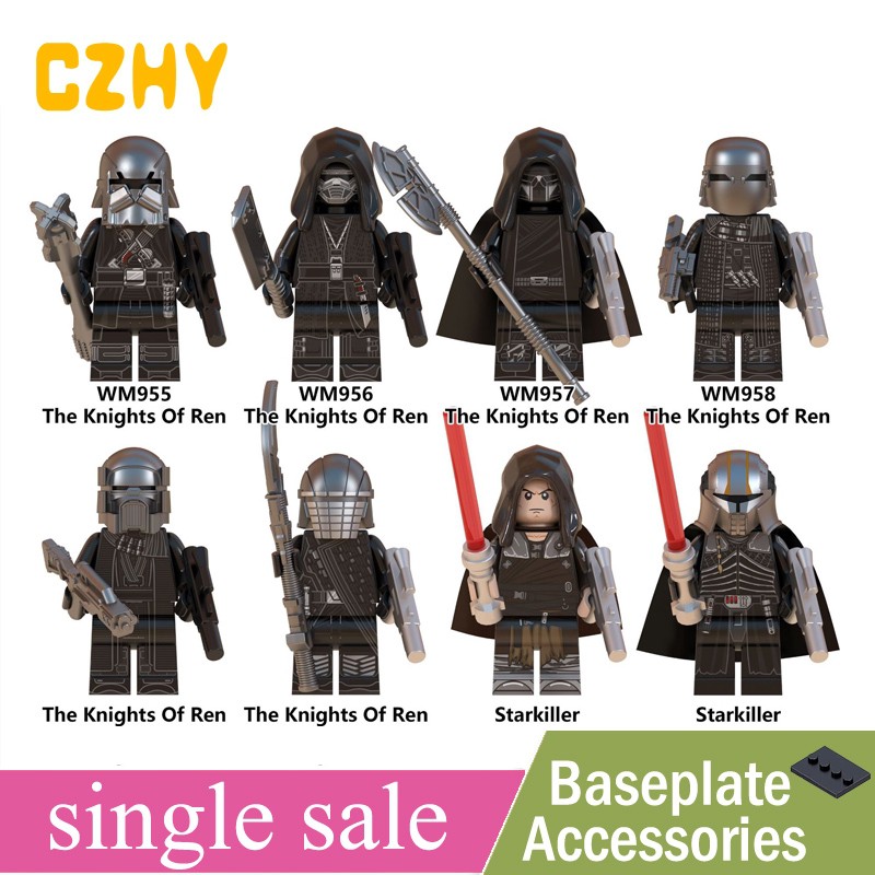 The Knights of Ren Starkiller Stars War Building Blocks ของเล่นเด็ก WM6089