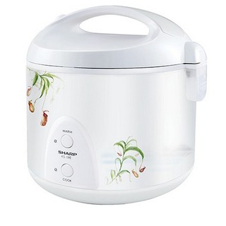 หม้อหุงข้าว (1.8 ลิตร, คละลาย) รุ่น KS-19E Rice Cooker (1.8 liters, dissolved) KS-19E