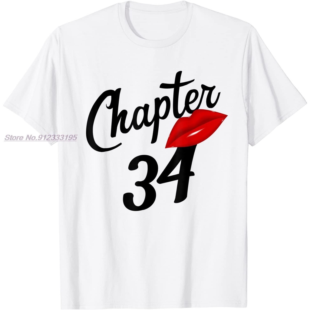 Chapter 34 years Lips Love Chapter 34 Born In T-Shirt