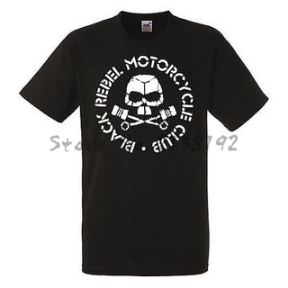 เสื้อยืดวินเทจเสื้อยืด ผ้าฝ้าย พิมพ์ลาย Black Rebel Motorcycle Club แฟชั่นสําหรับผู้ชายS-5XL