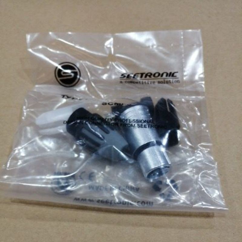 Seetronic​ SCMF3 XLR female​ connector​ ปลั๊กต่อสาย​สัญญาณ​ตัวเมียชนิด​ XLR(H)​