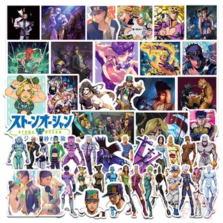 50Pcs/Set ❉ JoJos Bizarre Adventure . Stone Ocean Series 01 สติ๊กเกอร์ ❉ DIY Fashion Waterproof Decals Doodle สติ๊กเกอร์