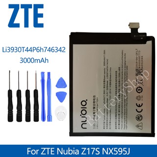 แบตเตอรี่ ZTE Nubia Z17S NX595J Battery for ZTE Nubia Z17S NX595J Li3930T44P6h746342 3000mAh