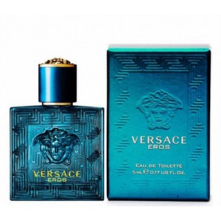 ของแท้ !! น้ำหอม VERSACE EROS EDT For Men 5 ml. แบบแต้ม