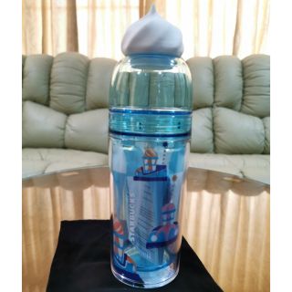 Starbucks Water bottle Bumper Cars 12 Oz สตาร์บัค แก้ว แก้วน้ำ