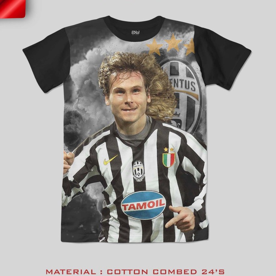 เสื้อยืดฟุตบอล Legend NEDVED PRINTING 3G