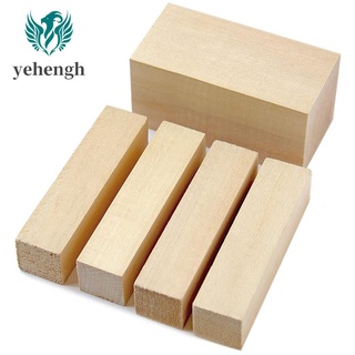 5 Pcs Carving Wood Blocks Whittling Wood Blocks Basswood Carving