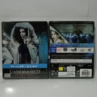 Media Play Underworld : Blood Wars/ มหาสงครามล้างพันธุ์อสูร (Blu-Ray 2D+3D STEELBOOK) / S52490RFS