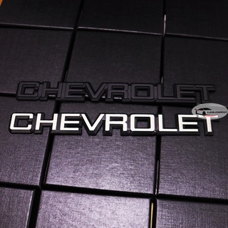 โลโก้ ตัวอักษร ตัวหนังสือ ตัวนูน 3D CHEVROLET ขนาด 25 x 2.8 cm.