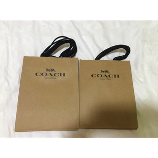 พร้อมส่ง แท้ 🇺🇸💯 ถุงกระดาษ coach ใบเล็ก กลาง ใหญ่