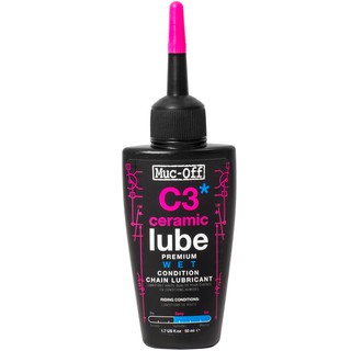 MUC-OFF - น้ำยาหยอดโซ่ - C3 CERAMIC WET LUBE 50ML / 120ML