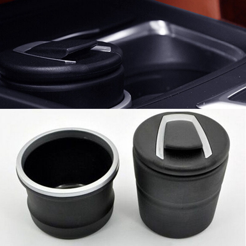 1 ชิ้นพลาสติกสีดํา Ashtray Ash ถาดถ้วยสําหรับ BMW X1 X3 F25 X5 E70 X6 E71
