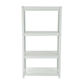 Shelf SHELF 4 TIERS FURDINI ZIR-4 78x42x146CM WHITE Multipurpose furniture Home &amp; Furniture ชั้นวางของ ชั้นวางของ 4 ชั้น