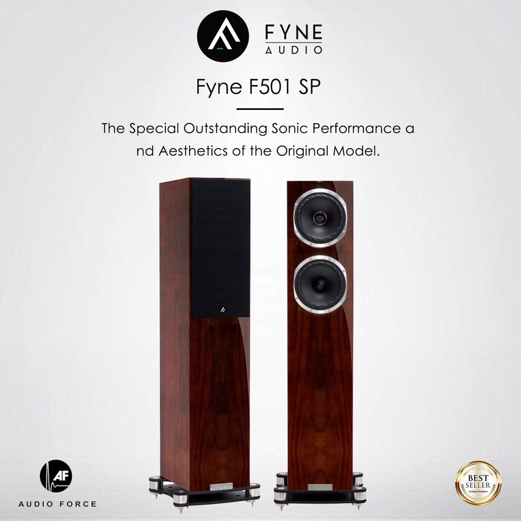 Fyne Audio F501 SP : The Special Outstanding Sonic Performance and Aesthetics of the Original Model