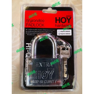 แม่กุญแจคล้อง 50มม. หูสั้น PADLOCK ยี่ห้อHOYรหัส HQ446-000050