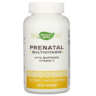 Natures Way, Prenatal Multivitamin with Buffered Vitamin C , 180 Capsules