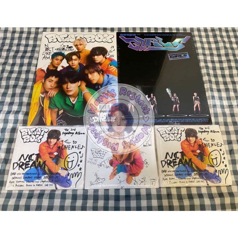 DIGIPACK BEATBOX CHENEL & ALBUM AESPA GIRLS KWANGYA VER SEALED