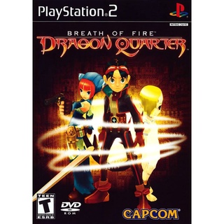 แผ่นเกมส์PS2 Breath of Fire: Dragon Quarter (USA) PS2 แผ่นเพล2 แผ่นplay2