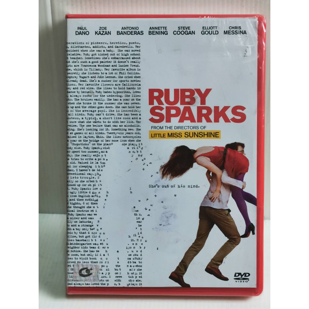 DVD : Ruby Sparks (2012) เขียนเธอ ให้เจอผม " Paul Dano, Zoe Kazan, Antonio Banderas, Annette Benning