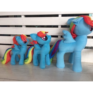 ตุ๊กตาม้าโพนี่ My little pony Rainbow dash 💙