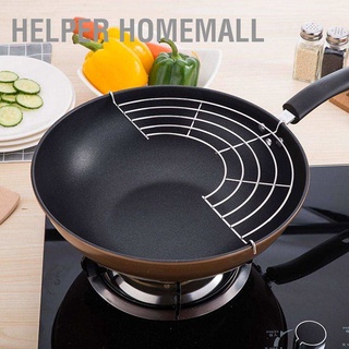 Helper Homemall ชั้นวางของสแตนเลสสําหรับวางอาหารกระทะหม้อ