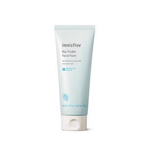 (☁️ของแท้/พร้อมส่ง) Innisfree Bija Trouble Facial Foam 150มล. โฟมบิจา ลดสิว