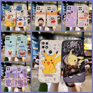 เคส OPPO A15 A15S Side cartoon case A15S A15 silicon case