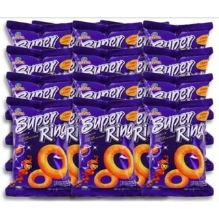 ซุปเปอร์ริงขนมข้าวโพดอบกรอบรสชีส Super Ring