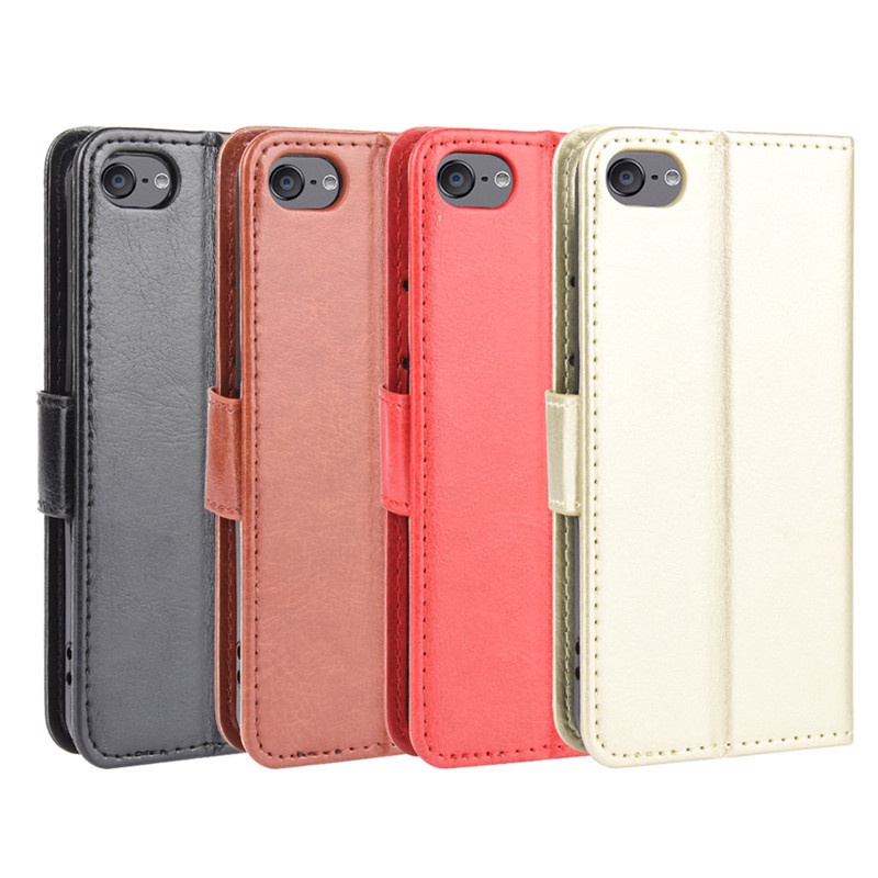 เคสหนัง ฝาพับ พร้อมช่องใส่บัตร สําหรับ iPod touch 5 iPod touch 6 touch 7