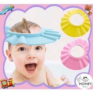 [TK-GERIGI] หมวกสระผม กันน้ำเข้าหูและตา  หมวกอาบน้ำเด็ก​ หมวกกันแชมพูเข้าตา