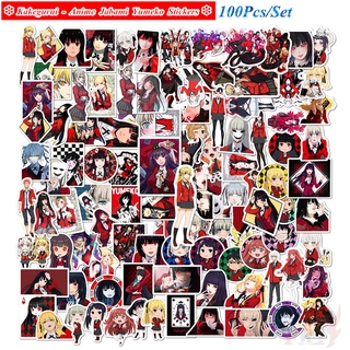 100Pcs/Set ❉ Kakegurui - Series A Anime สติ๊กเกอร์ ❉ Jabami Yumeko Waterproof DIY Fashion Doodle Decals สติ๊กเกอร์